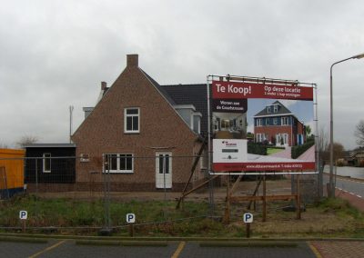Nieuwbouw woningen Hofwegen 25 a en B Meerkerk Bouwprojeceten 2