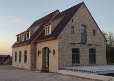 Villa Giessenburg nieuwbouw frontaanzicht